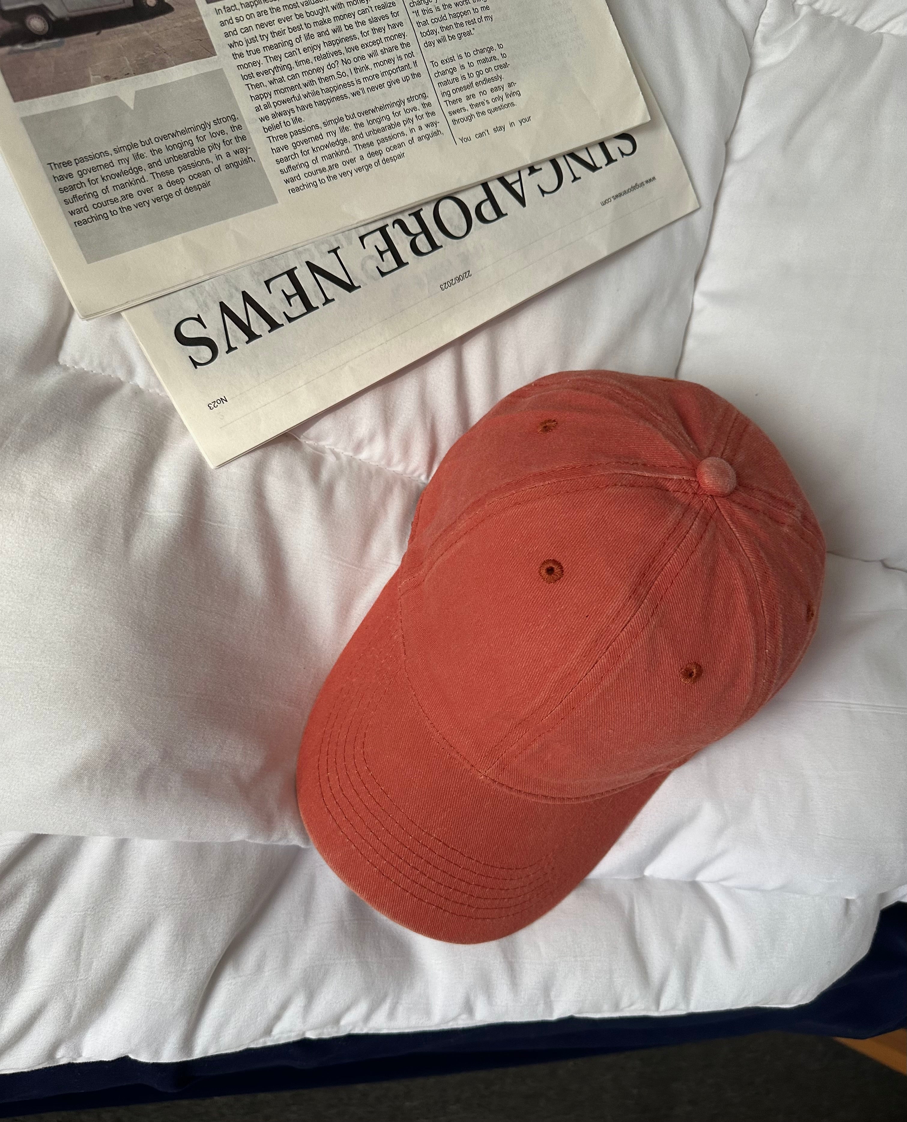 Acidic washed cap