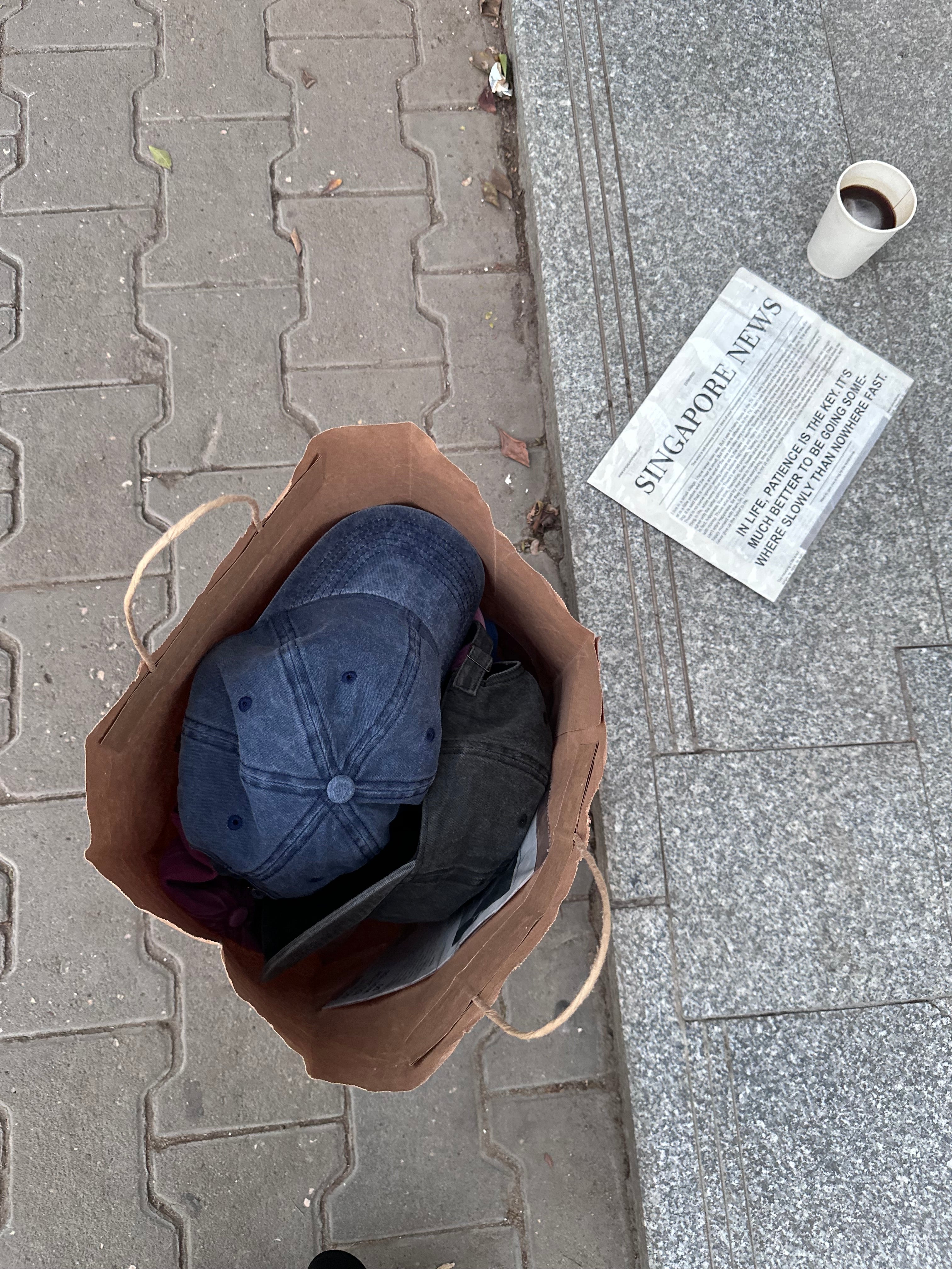 Acidic washed cap