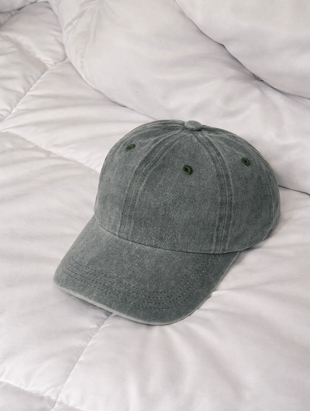 Acidic washed cap