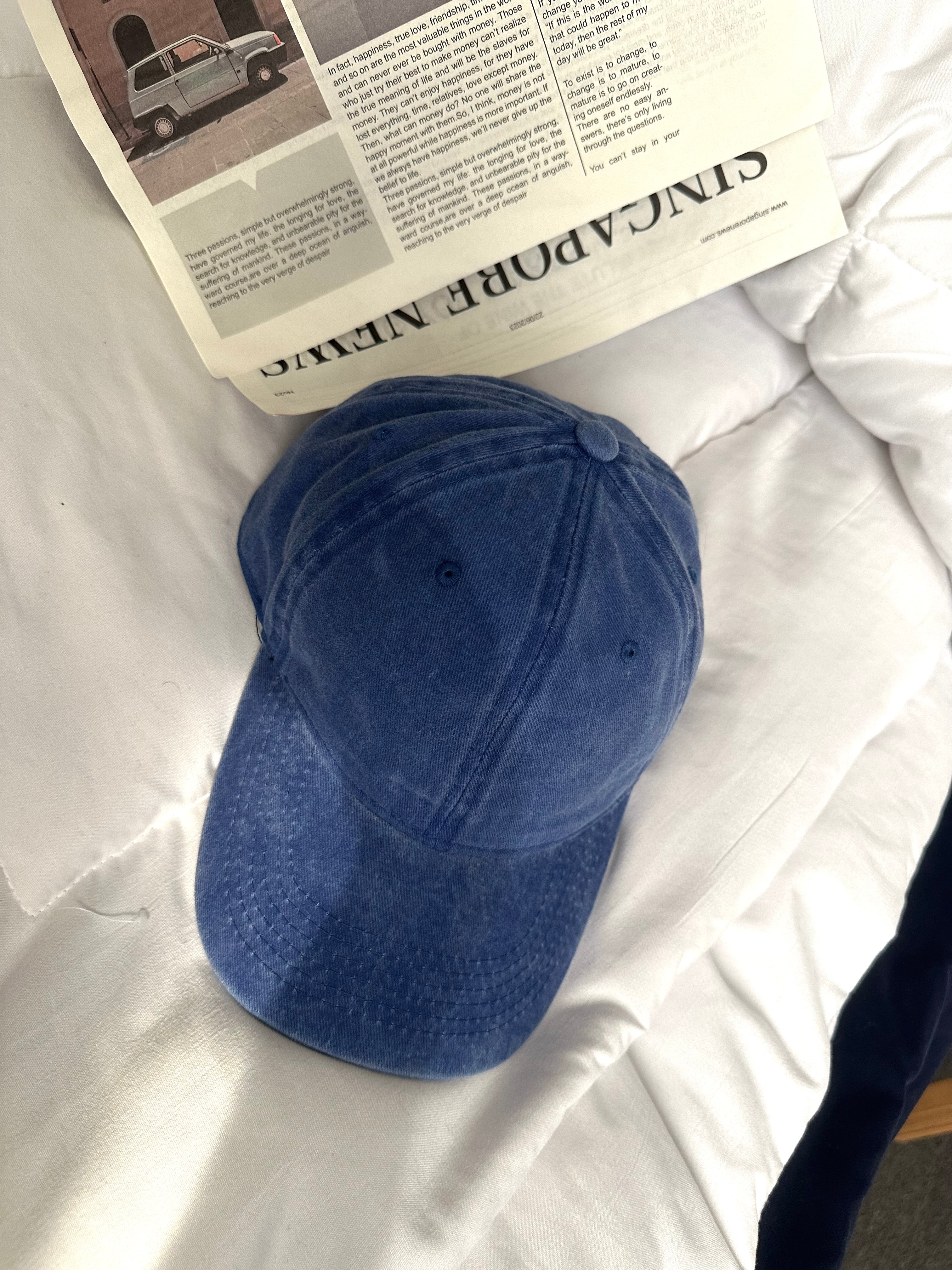 Acidic washed cap