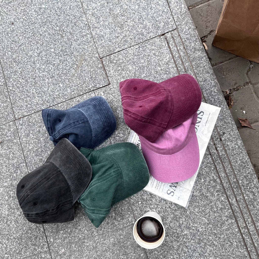 Acidic washed cap