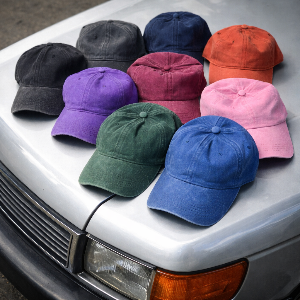 Acidic washed cap