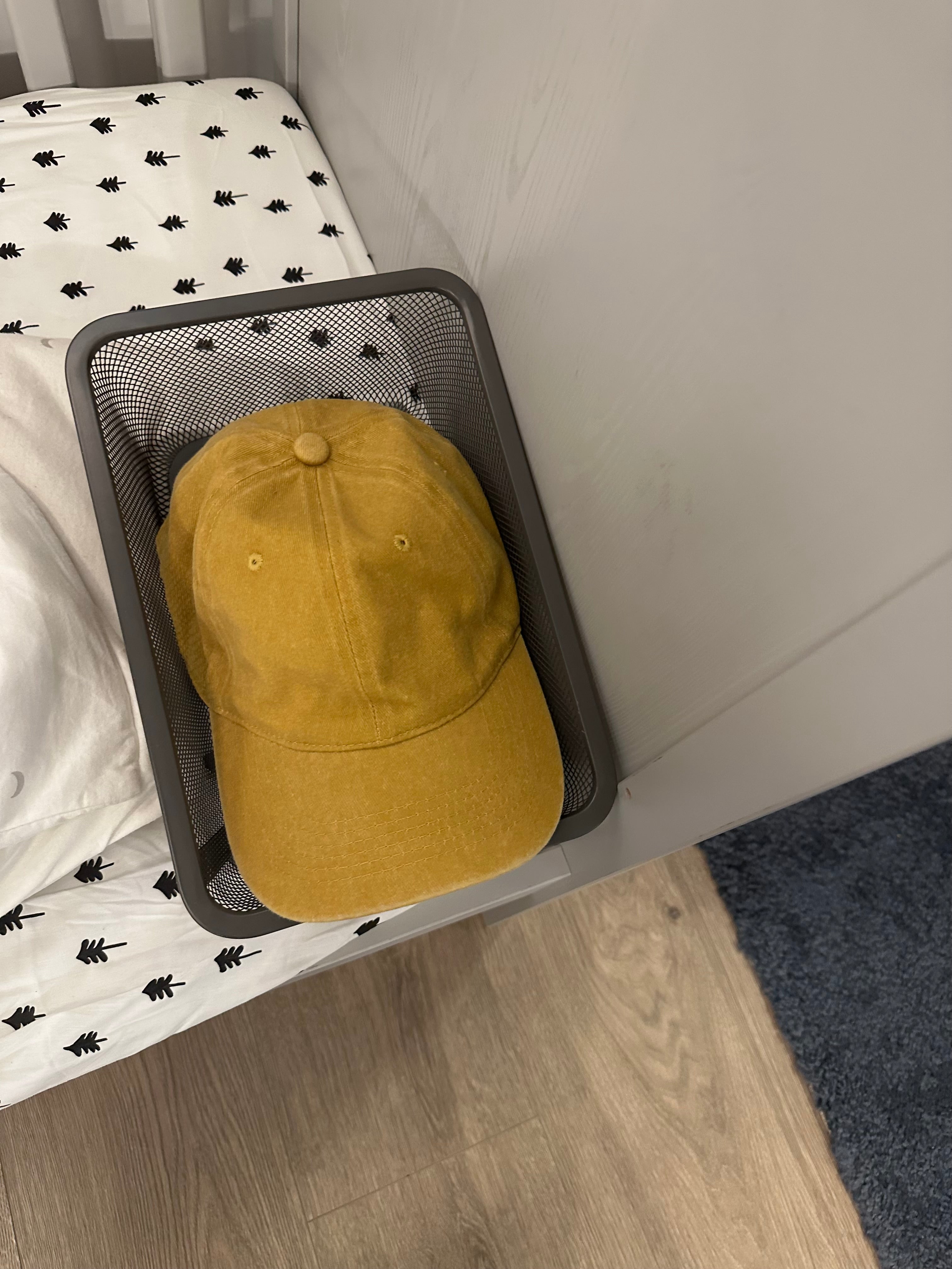 Acidic washed cap
